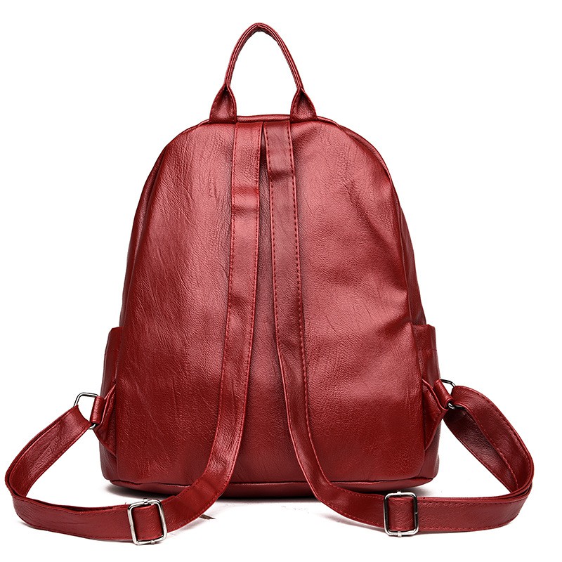 TAS RANSEL WANITA KULIT SINTETIS IMPORT TASRANSEL KULIT BACKPACK WANITA Azgalery T33