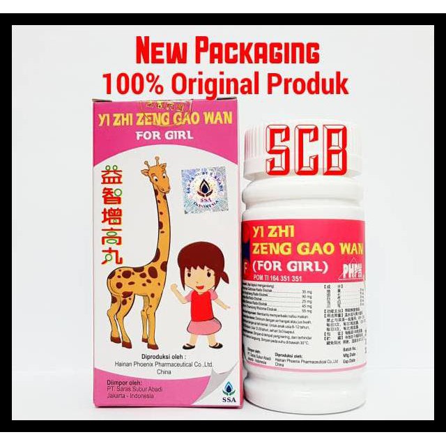 Obat Peninggi Badan - Yi Zhi Zeng Gao Wan Grow Up Pills