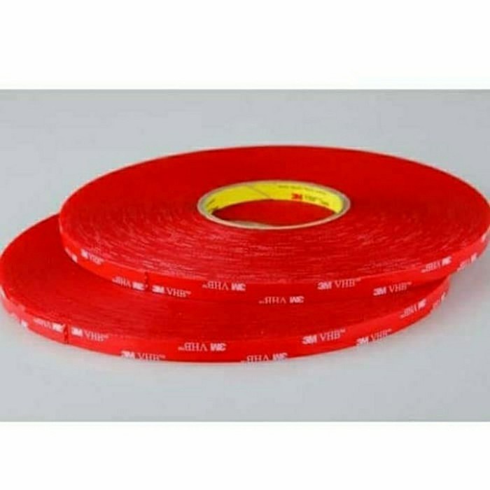 

Double Tape Bening VHB 12MM x 33 Meter Super Kuat Super lengket