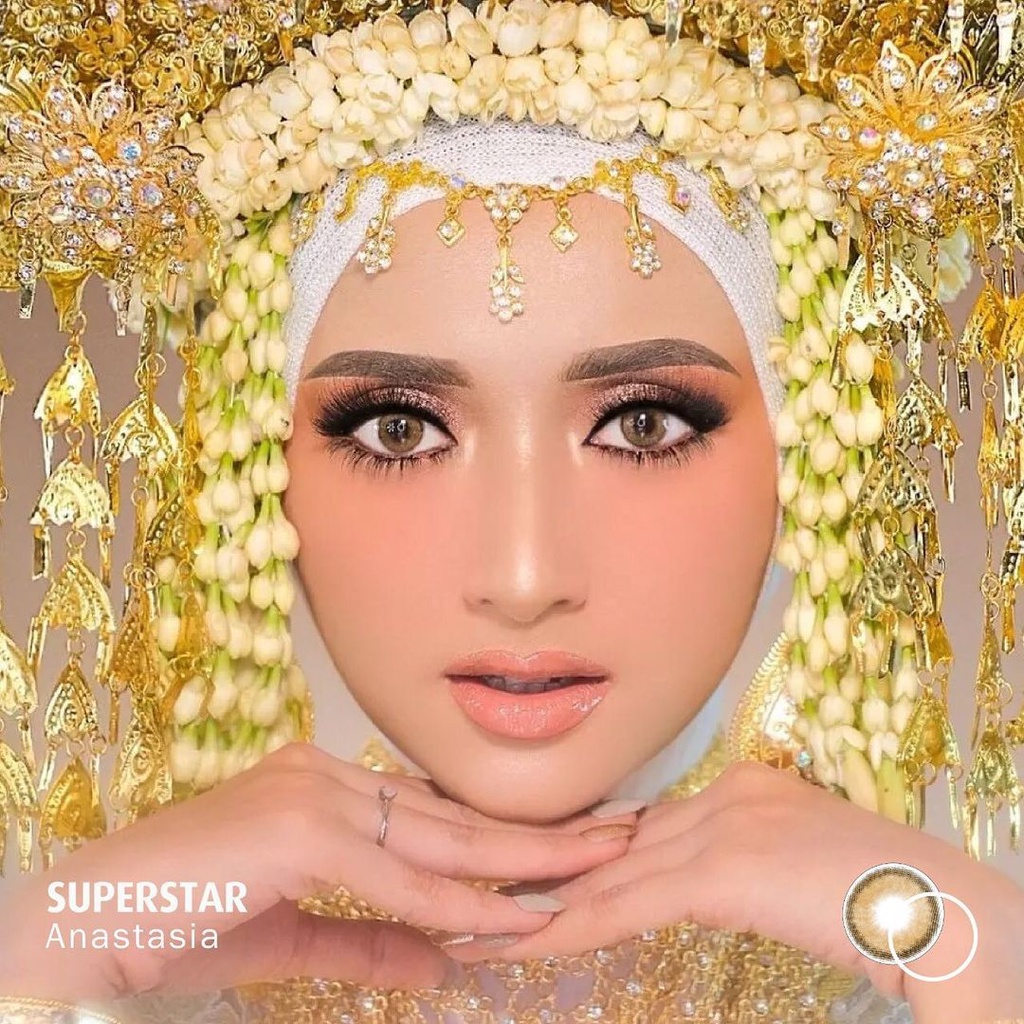 Superstar Anastasia softlens warna bulanan