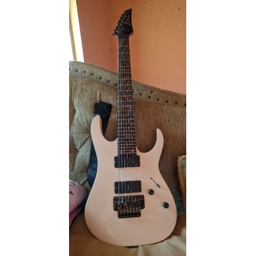 Gitar elektrik 7 string ibanez rg7421 white