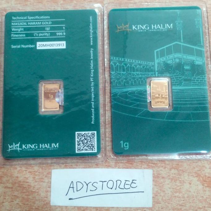 

READY COD 1gr king halim masjidil haram PROMO Kode 603