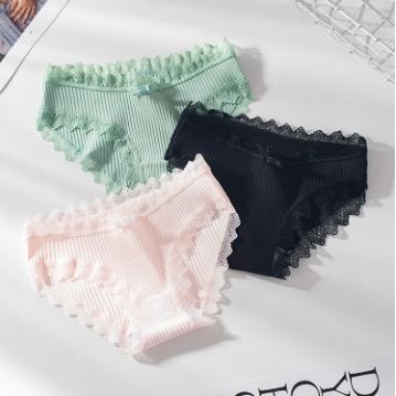 KINDSTORE❤ | [REUPA-01] Celana Dalam Wanita Halus Panties RENDA PUSH UP feminim