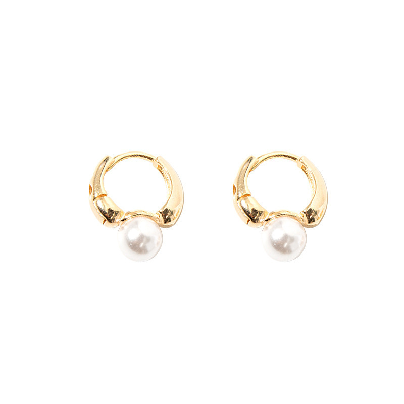 Fashion Luxury S925 Pearl Silver Earrings