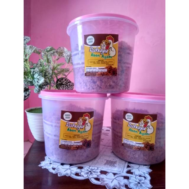 

ABON AYAM RAHAYU 1KG (TOPLES)