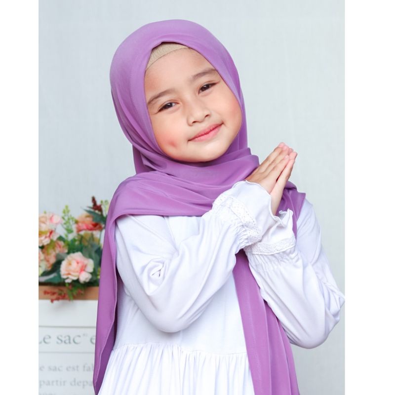 promo  pashmina instan anak terbaru