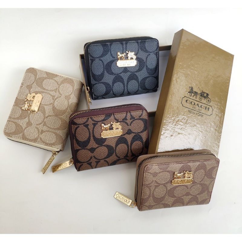DOMPET COACH MINI/DOMPET WANITA FREE BOX+CAVER