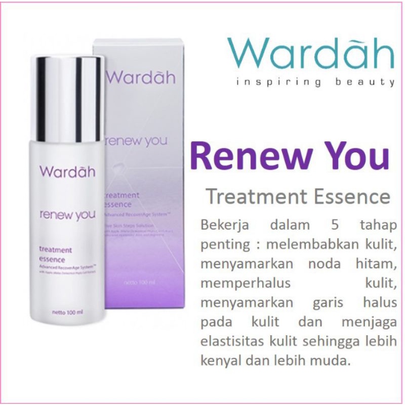 Wardah Renew You Treatment Essense 100ml