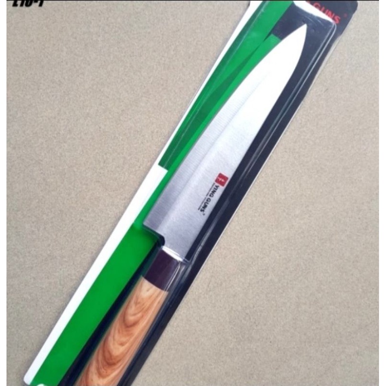 pisau dapur ying guns 8 inch kard hijau