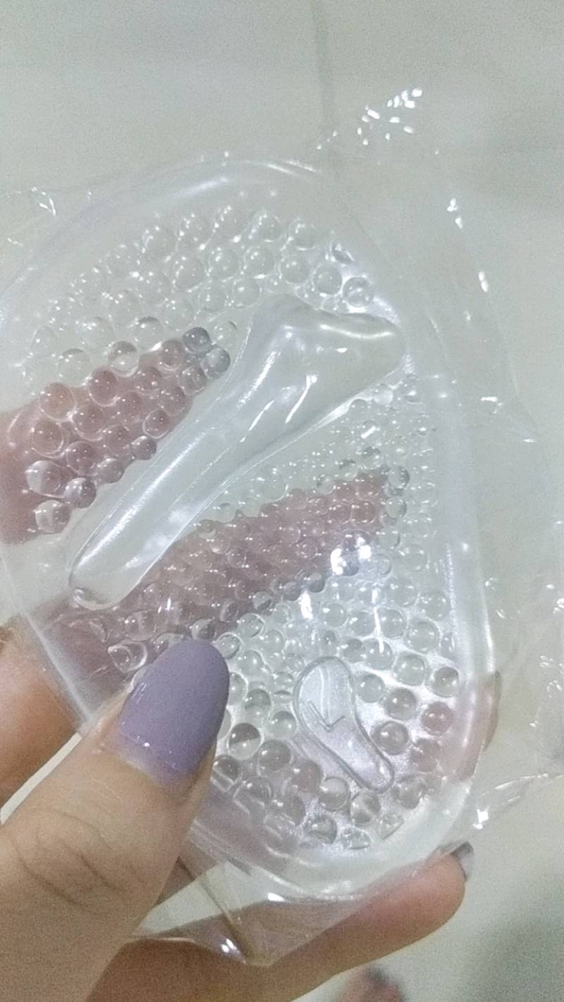 Insole Kaki Depan Gel Silicon Bantalan Sepatu Bahan Gel Silicon