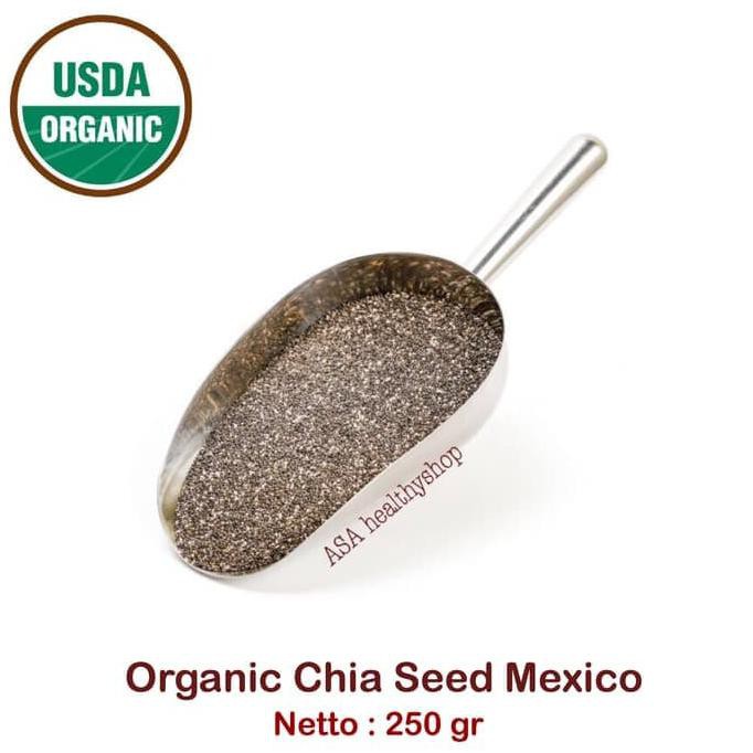 

TO.P - 22.46I - ORGANIC CHIA SEED MEXICO 250 GR - TOKO - TOPI - SAYA.