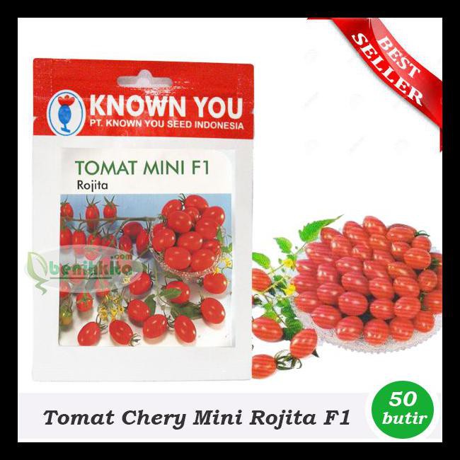 Benih/Bibit Tomat Cherry Mini Rojita F1 (Known You Seed)