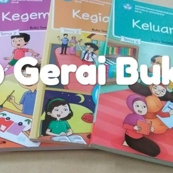 

❤BISA COD❤ Paket Tematik Kelas 1 SD Semester 1 Revisi 2017 (Tema 1 s.d 4)