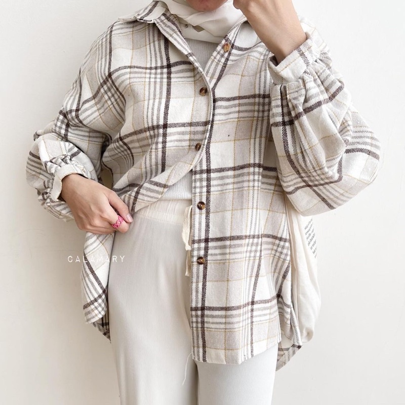 SHINTA FLANEL OVERSIZE