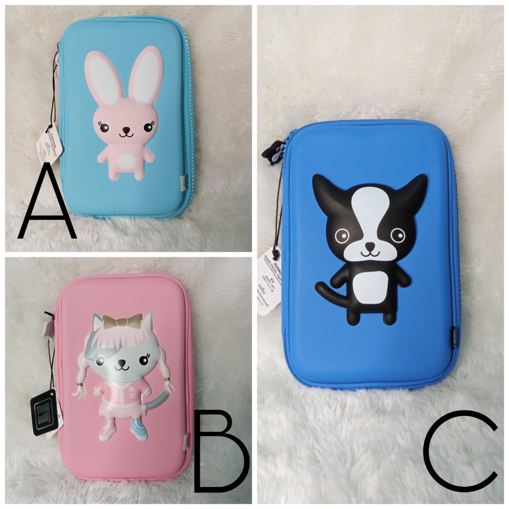 

Tempat Pensil Anak Lucu | Pencil Case Cotton On Sunny Bunny Original