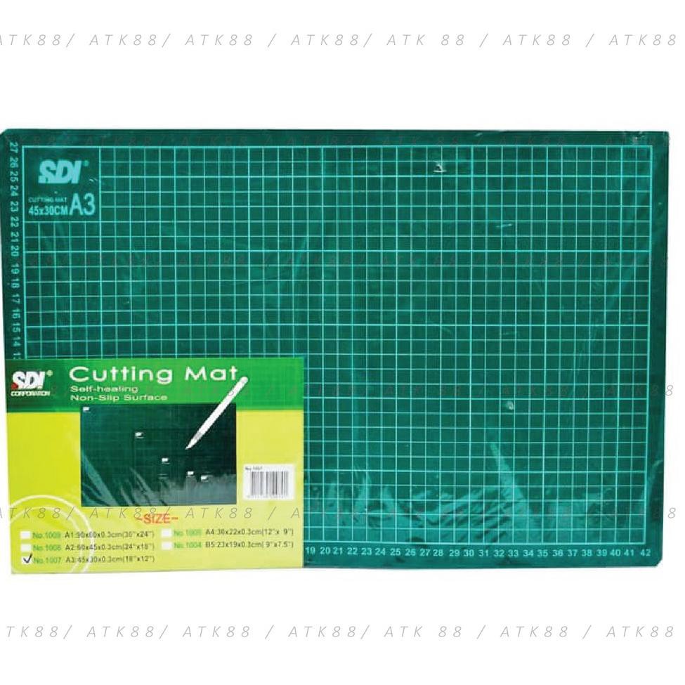 

PRODUCT TERPOPULER⚡ Alas Potong / Cutting Mat SDI A3 45 x 30 cm