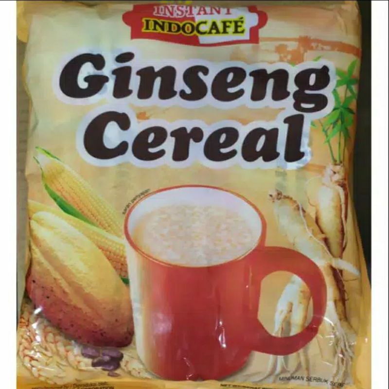 

Indocafe Ginseng Cereal 35g isi 30 sachet