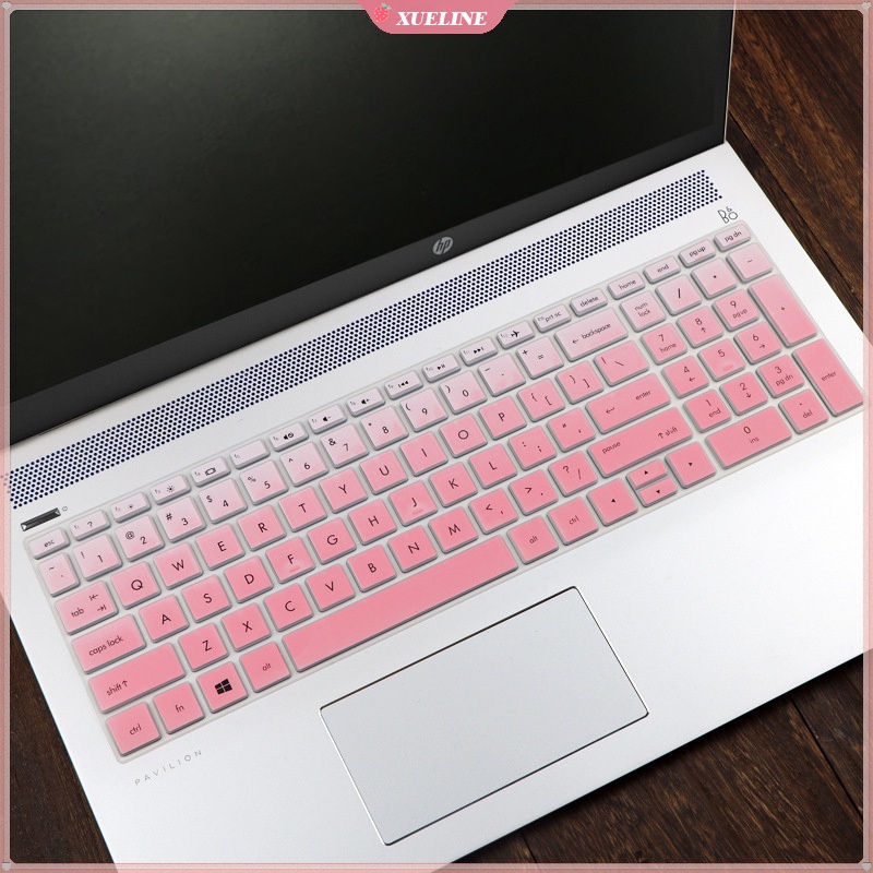 Pelindung Keyboard HP 15s Pavilion 15,6 &quot;Bahan Silikon