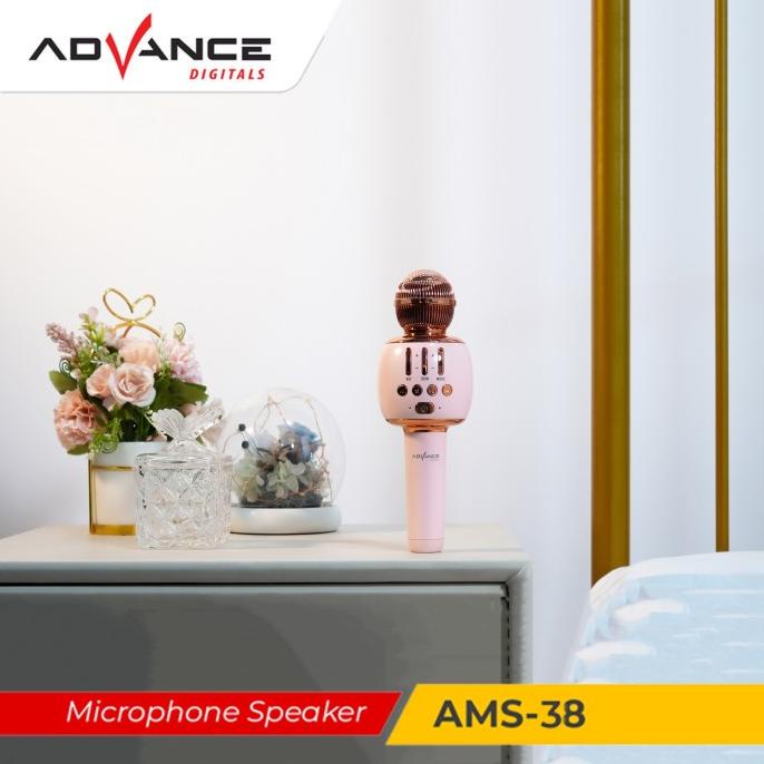 Advance Microphone Speaker Bluetooth AMS 38