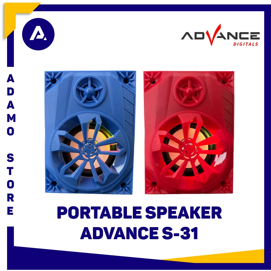 Speaker Advance S-31 S31 Portable Bluetooth Speaker