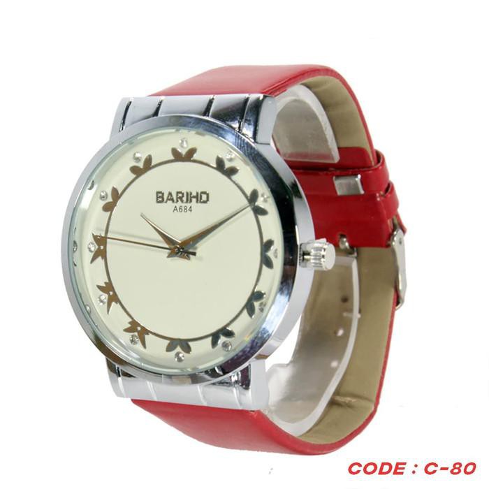 NEW BARIHO WATCHES JAM TANGAN ANALOG FASHIONABLE WANITA C-80