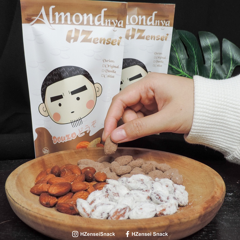 

Roasted Almond/Almond Panggang HZensei - All Varian
