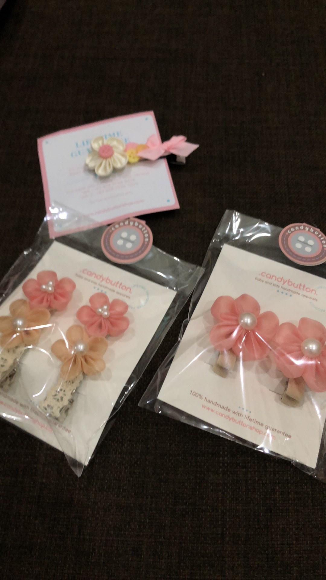 Candybuttonshop - Florence Hairpin Aksesoris Anak Jepit Rambut Anak Perempuan