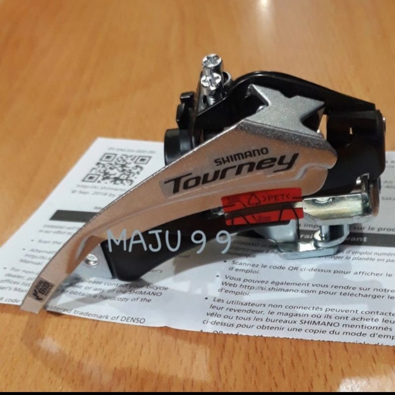 Fd Shimano Tourney Ty-510 Dual pull Original 3 Speed 48T