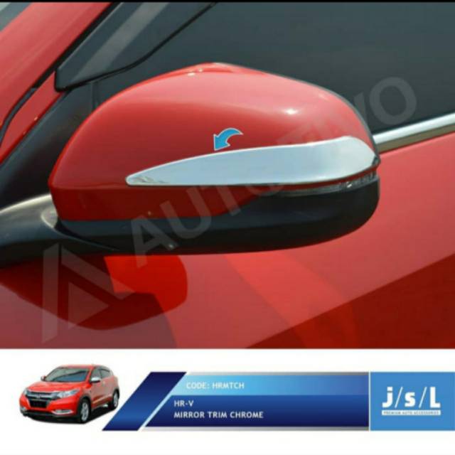 List kaca spion HRV chrome/mirror  trim chrome jsl