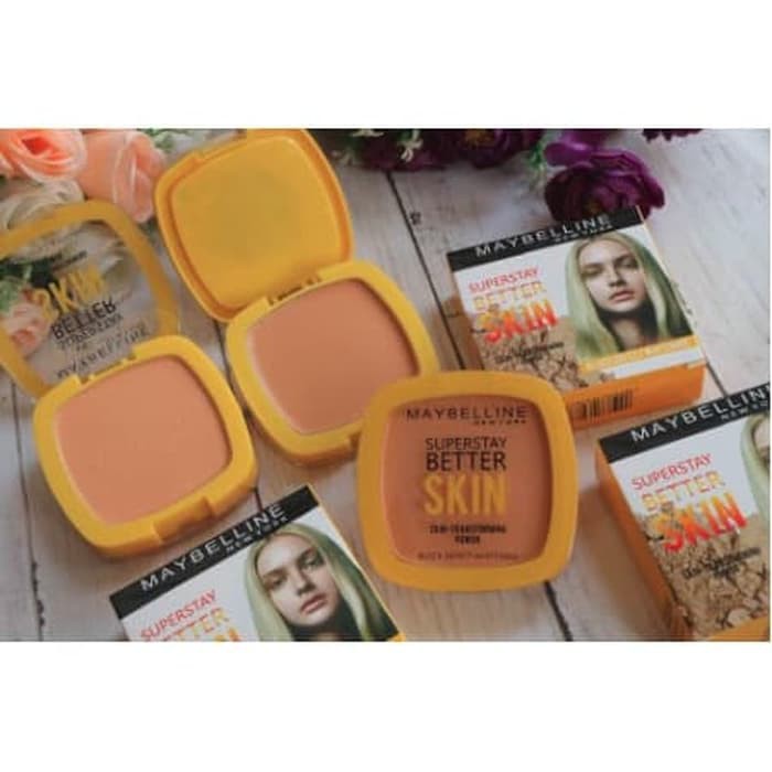 Bedak MAYBELLINE SUPERSTAY BETTER SKIN 2 in 1 Two Way Cake