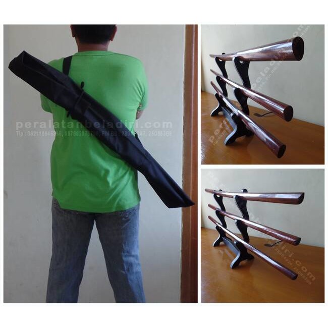 Paket Bokken dan Tas Murah (Katana/Pedang Kayu)