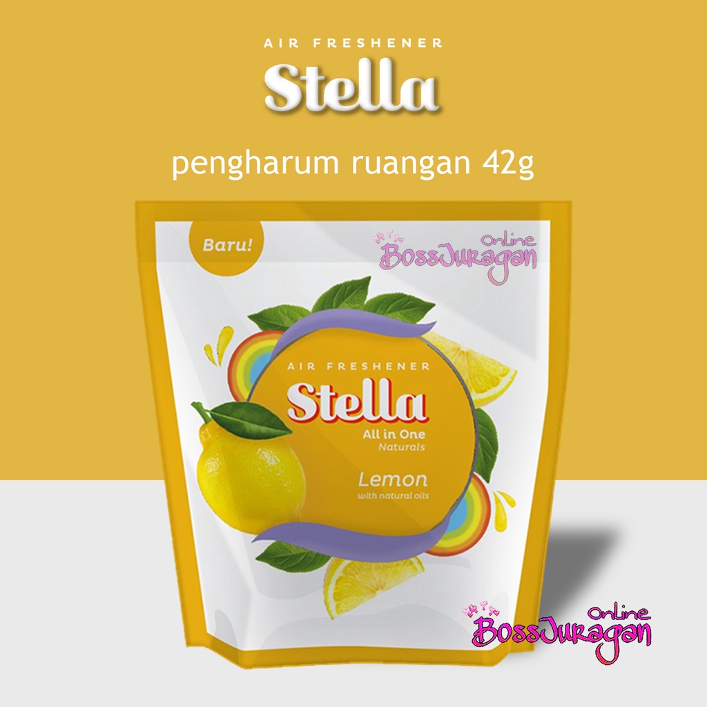 (BOSS) STELLA Pengharum Ruangan | Stella Air Freshener All in One - Stella All in One 42g