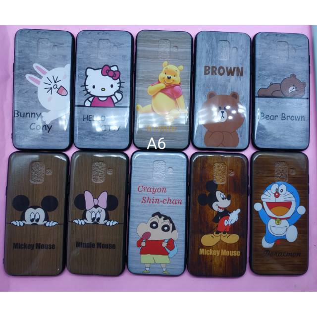 Case Animasi Lucu Karakter SAMSUNG A6 Gambar Disney Kartun Lucu