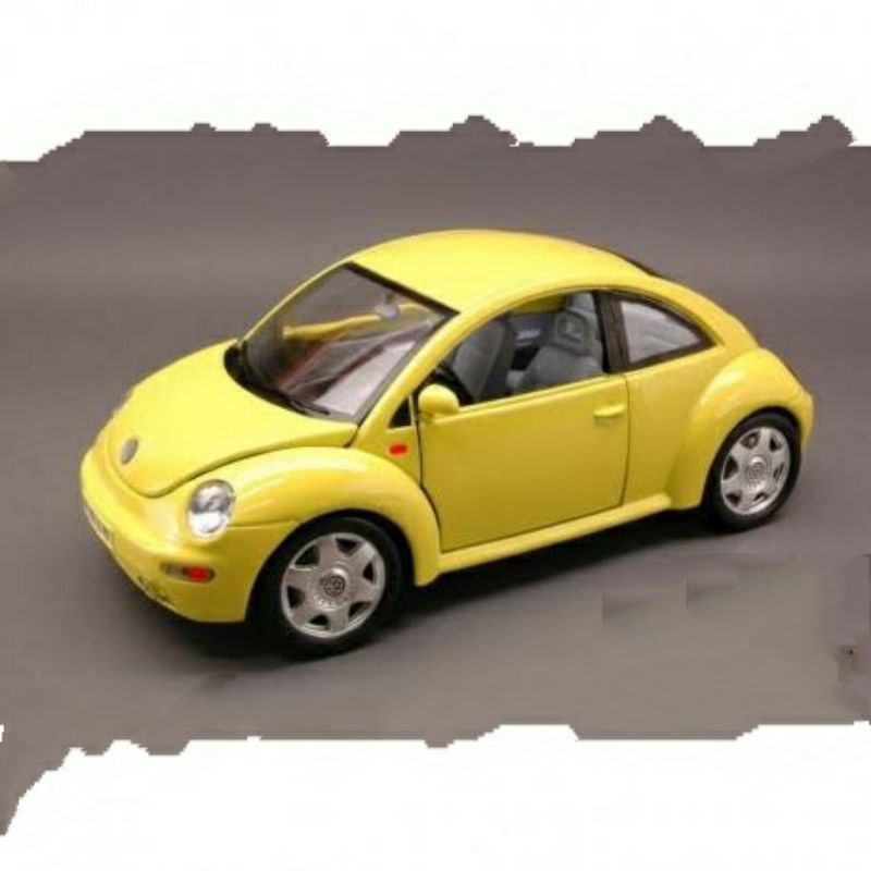Bburago 1:18 diecast mobil vw Volkswagen new beetle Miniatur Harga murah
