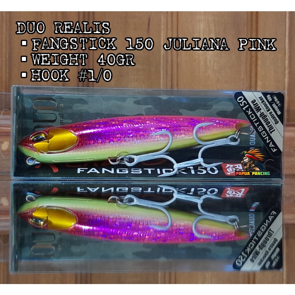 DUO REALIS FANGSTICK 150 COLOR JULIANA PINK