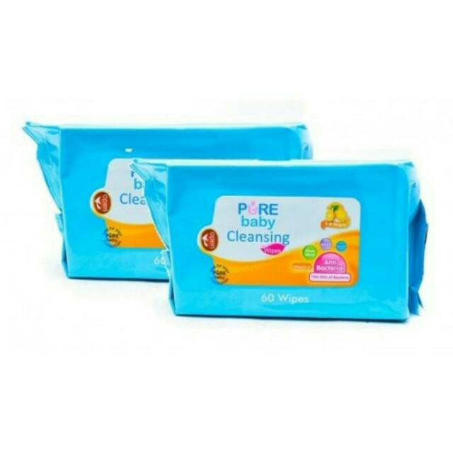 Pure Baby Cleansing Wipes  / Tissu Basah Bayi