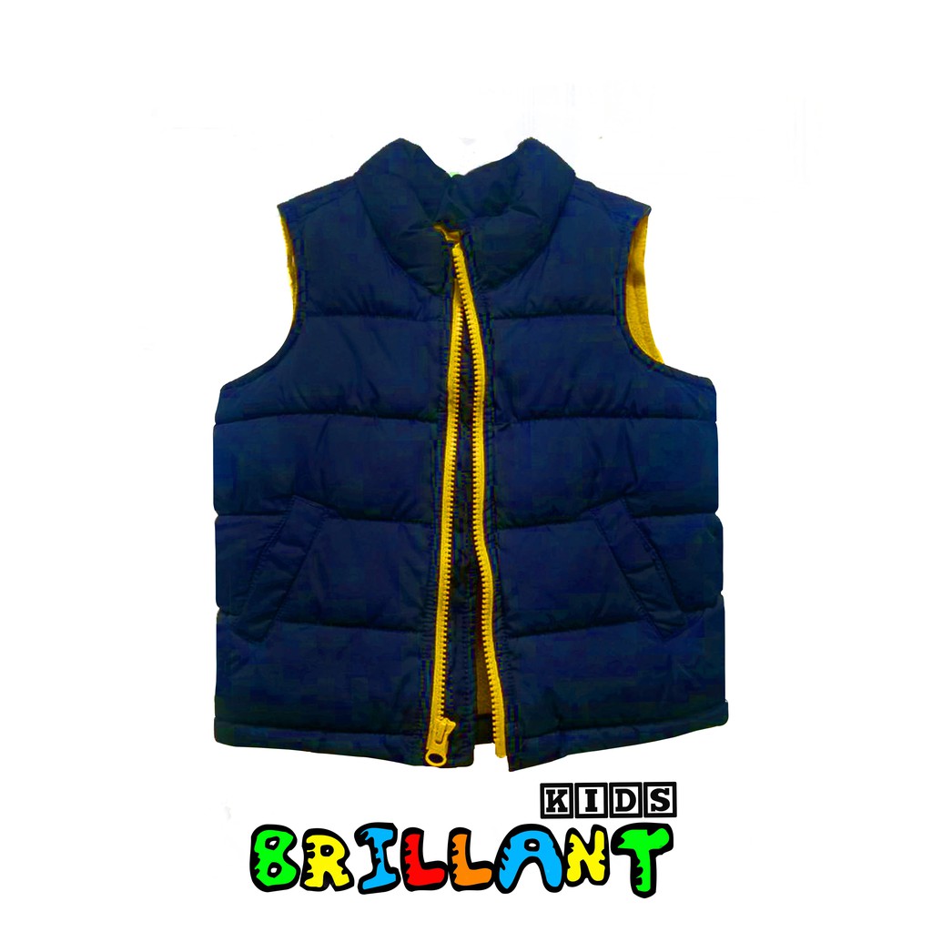 Rompi Anak Mantel Motor Pelindung Dada Anti Angin Brillant | Rompi Coastal