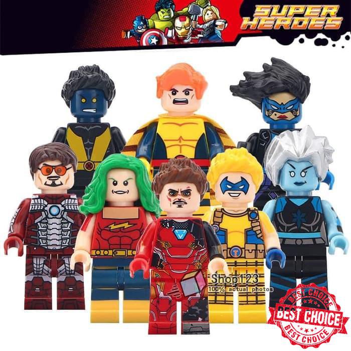Neeewww PO Infinity War tony stark war machine batman mite wolverine thor