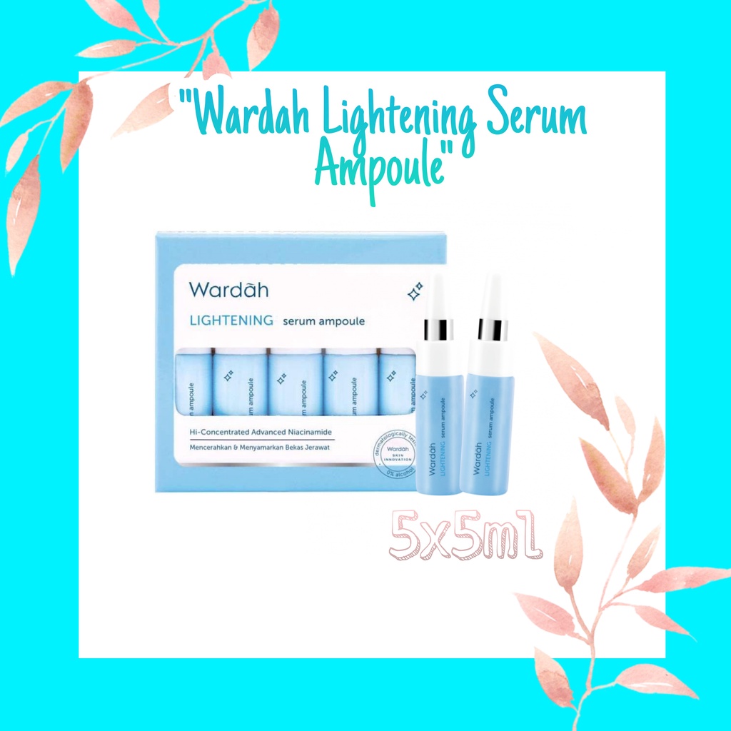 Wardah Lightening Series |Cleansing Milk |Serum Ampoule |Micellar Wash |Gentle Exfoliator (GROSIR)