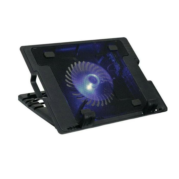 Trend-Universal Ergostand Single Fan Besar Cooler Notebook - Hitam