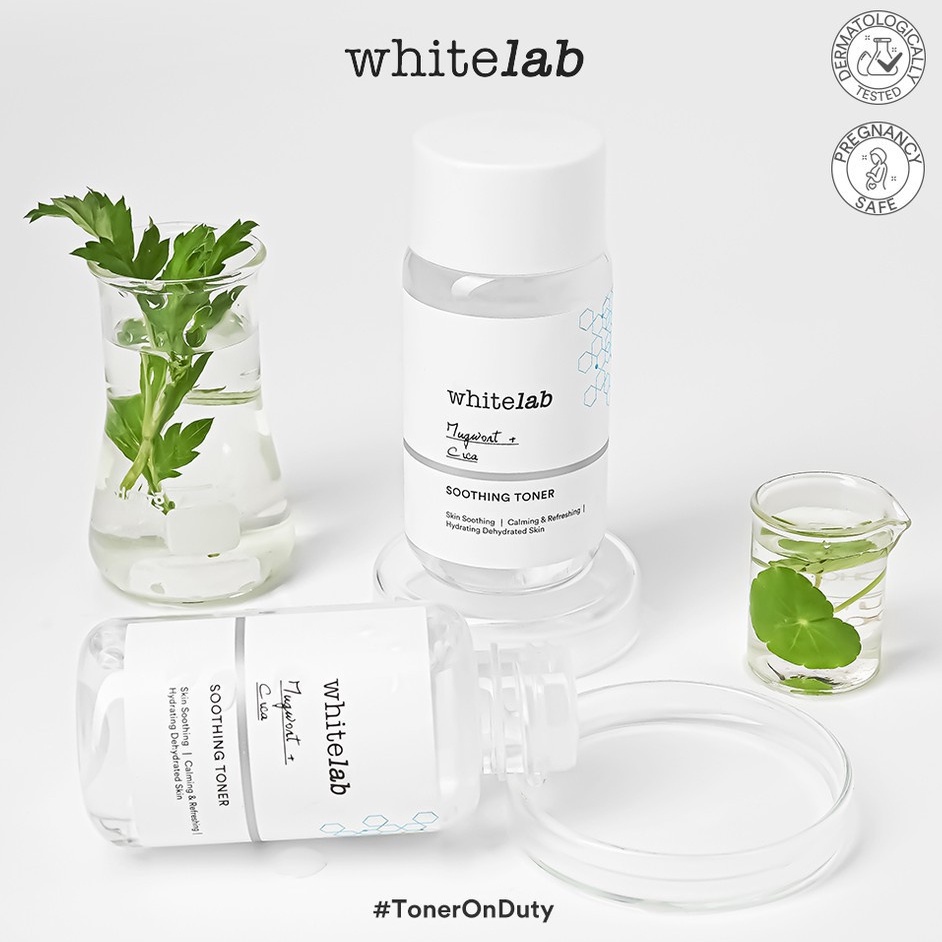 WHITELAB SOOTHING TONER ORIGINAL BPOM | TONER WAJAH - 60 ML