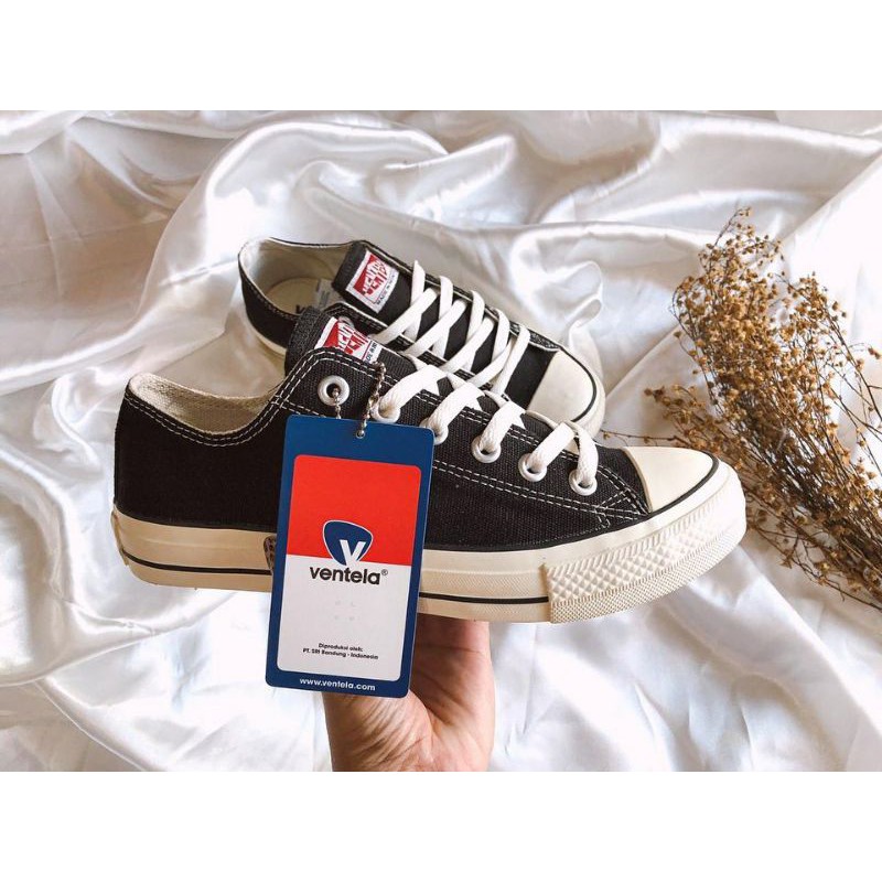 VENTELA ETHNIC LOW BLACK NATURAL