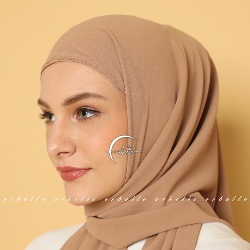 TERMURAH!! HIJAB SEGI EMPAT INSTAN PLUS INNER 2IN1 / SEGIEMPAT INNER 2IN1 CERUTY BABYDOLL 2 LAYER