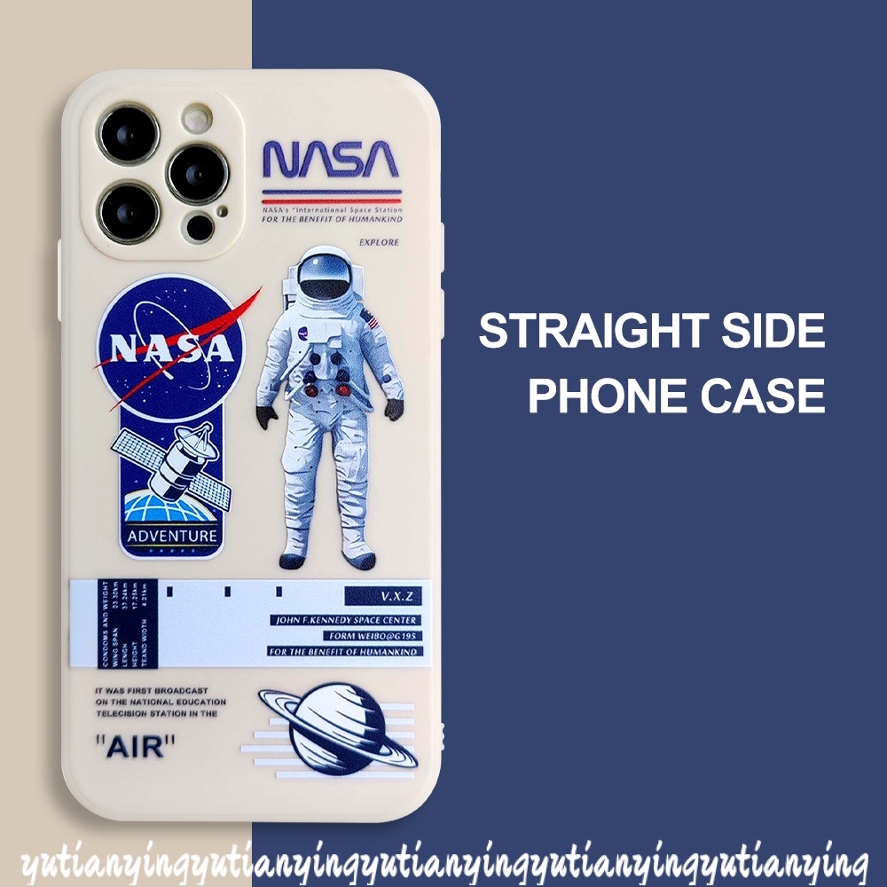 Soft Case TPU Motif NASA Untuk Infinix Smart 5 6 Hot 10 Play 11s 11 Hot 9 Play 10T 10S 10 Hot 11 Play Note 8