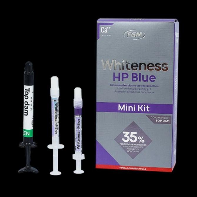 WHITENESS HP BLUE/BAHAN PEMUTIH GIGI/BLEACHING GIGI FGM - BRAZIL