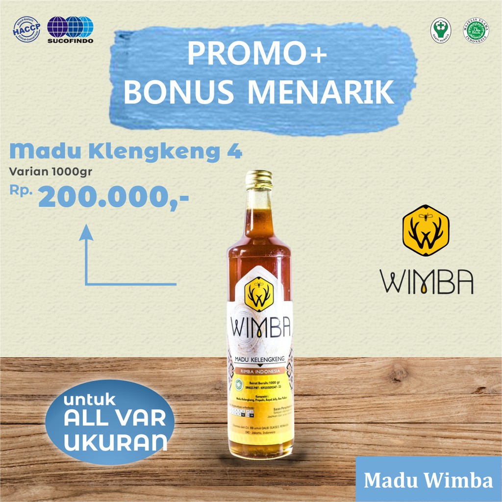 

Madu Klengkeng 4 - Lebah Apis Mellifera / Madu Asli - Madu Wimba -