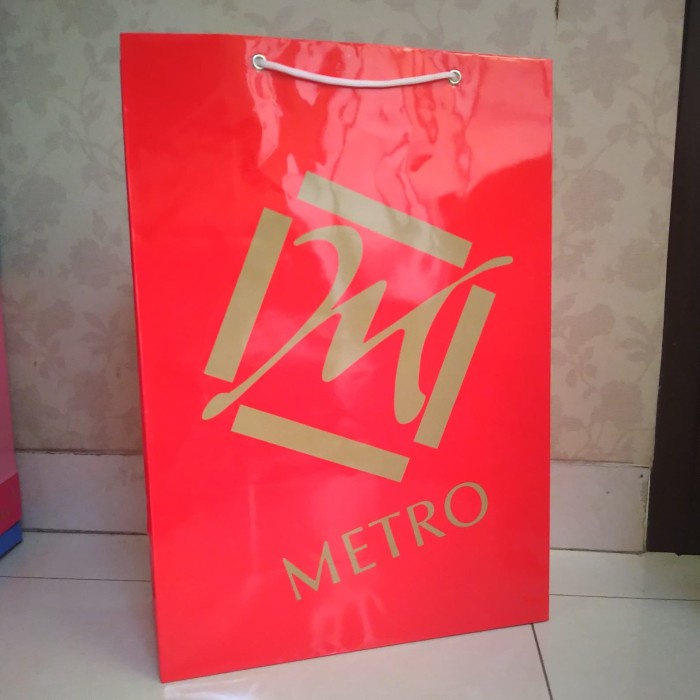 

(TERLARIS) Metro Jumbo paperbag original