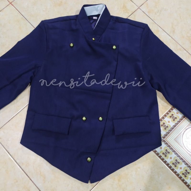 Set Kebaya + Beskap Model Solo / Nuansa Navy