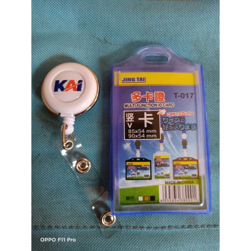 

paket yoyo putar id card kereta api Indonesia dan karet 2 kartu