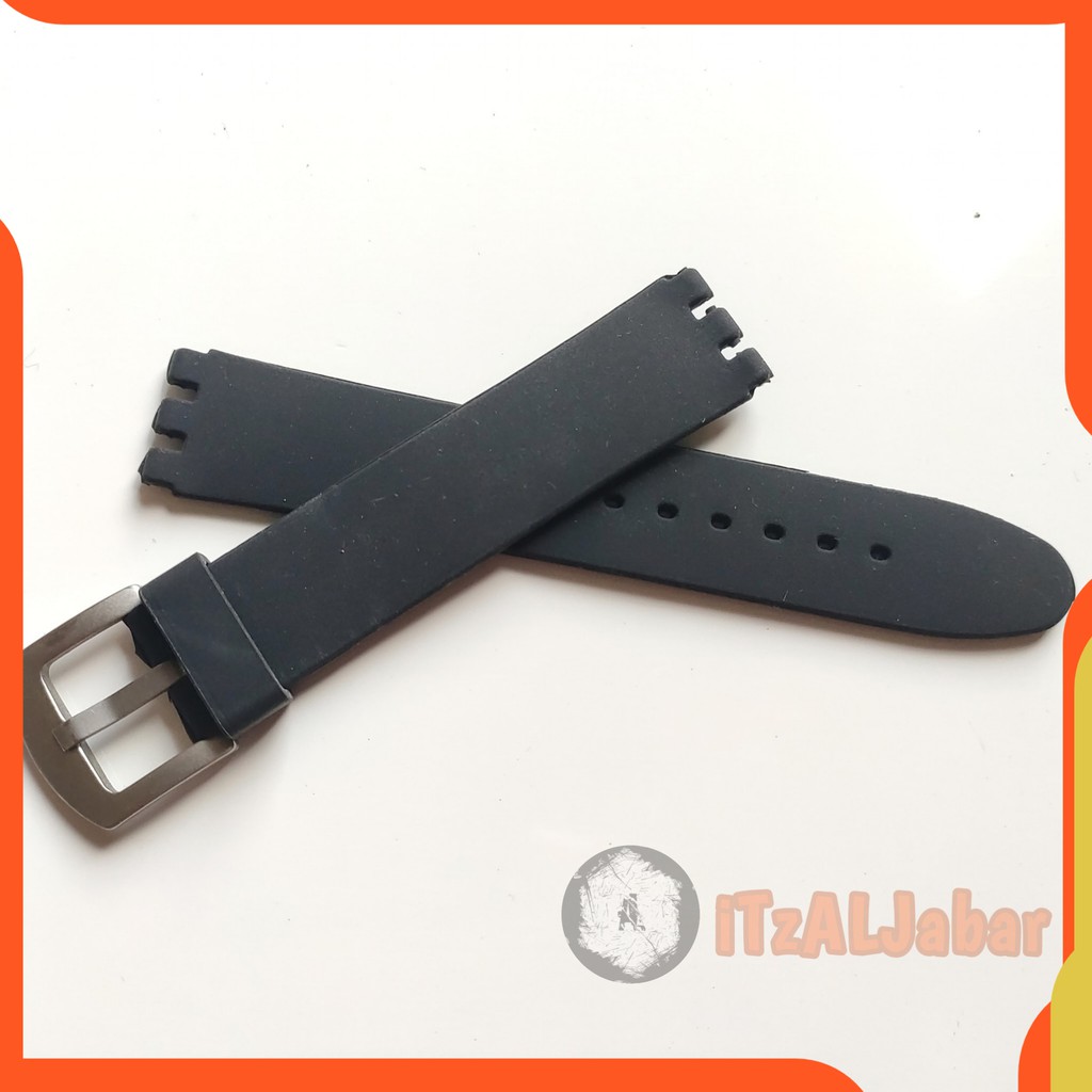 Tali jam tangan Swatch 18mm Rubber strap Tali jam Swatch 18mm